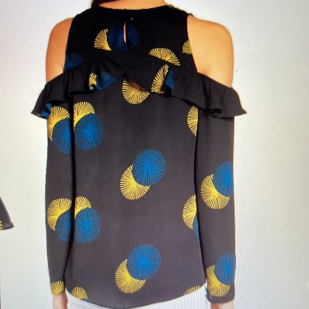 Trouvé Ruffle cold shoulder Too - Picture 9 of 9